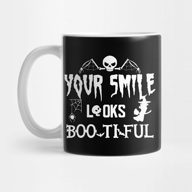 Halloween - Your smile looks bootiful by KC Happy Shop